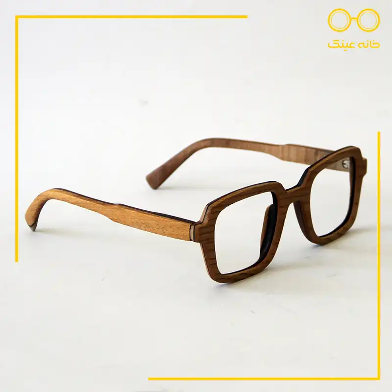 عینک چوبی مدل A02A